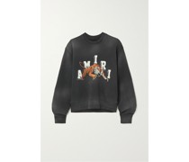 Sweatshirt aus Baumwoll-jersey mit Print