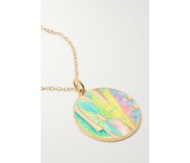 All You Need Kette aus 14 Karat  mit Emaille