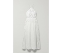 Midikleid aus Leinen
