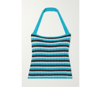 Alora Tanktop In Gestreiftem Rippstrick