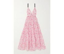 Chloe Maxikleid aus Ramie-voile