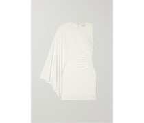 Kenna Asymmetrisches Minikleid aus Crêpe