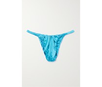 Waves Bikini-höschen aus Stretch-satin