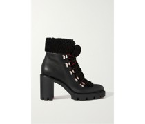Edelvizir 70 Schnürstiefel aus Strukturiertem Leder