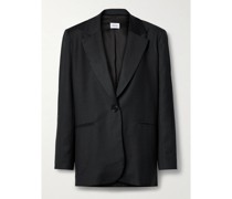 Blazer aus Woll-twill