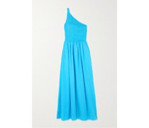 Khalani Asymmetrisches Midikleid aus Baumwoll-voile