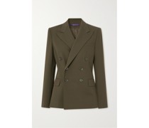 Charmaine Doppelreihiger Blazer aus Wollgabardine