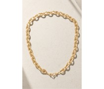 Rosa Coco Kette aus 14 Karat