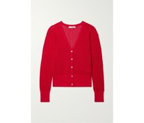 The Juliet Cardigan aus einer Baumwollmischung in Pointelle-strick