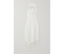Saida Asymmetrisches Midikleid aus Pointelle-strick