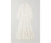 + Net Sustain Sienna Midikleid aus Baumwolle