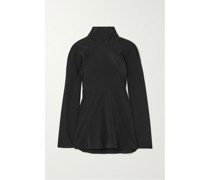 Rückenfreies Oberteil aus Duchesse-seidensatin