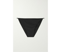 Leaf Bikini-höschen aus Stretch-satin