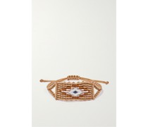 Evil Eye Armband aus Geflochtener Kordel