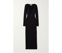 Solaria Maxikleid aus Stretch-tüll