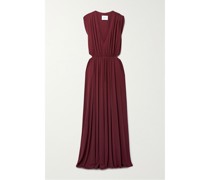 + Net Sustain Robe aus Crêpe