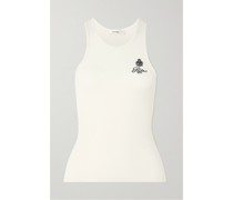 + Ritz Paris Tanktop aus Geripptem Jersey