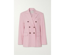 Doppelreihiger Oversized-blazer aus Twill