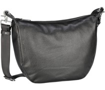 Umhängetasche Mellow Leather Lux Crossover ZLT59 Black Pearl