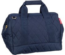 Reisetasche allrounder M Rhombus Midnight Gold