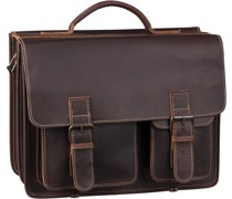 Aktentasche Buffalo 1128 Mappe XXL Brown
