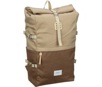 Laptoprucksack Bernt Rolltop Backpack Multi Brown/Natural Leather