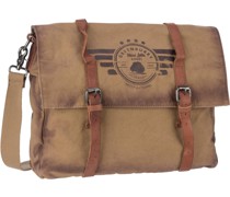 Umhängetasche Vintage Aviator 5901 Messenger Camel