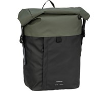 Rucksack / Daypack Konrad Backpack Multi Black/Lichen Green
