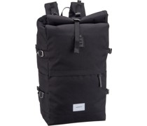 Laptoprucksack Bernt Rolltop Backpack Black