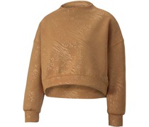 Fashion Luxe Embossed Funktionssweatshirt