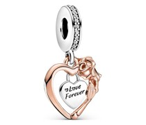 Charm Moments Herz & Rose