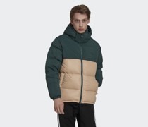 Down Regen Hooded Puffer Daunenjacke