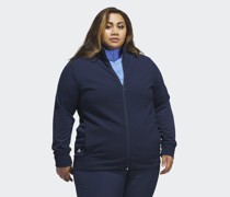 Textured Full-Zip Jacke – Große Größen
