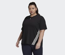 Train Icons 3-Streifen T-Shirt – Große Größen