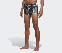 Floral Graphic Boxer-Badehose