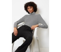 Rollkragen-Longsleeve regular