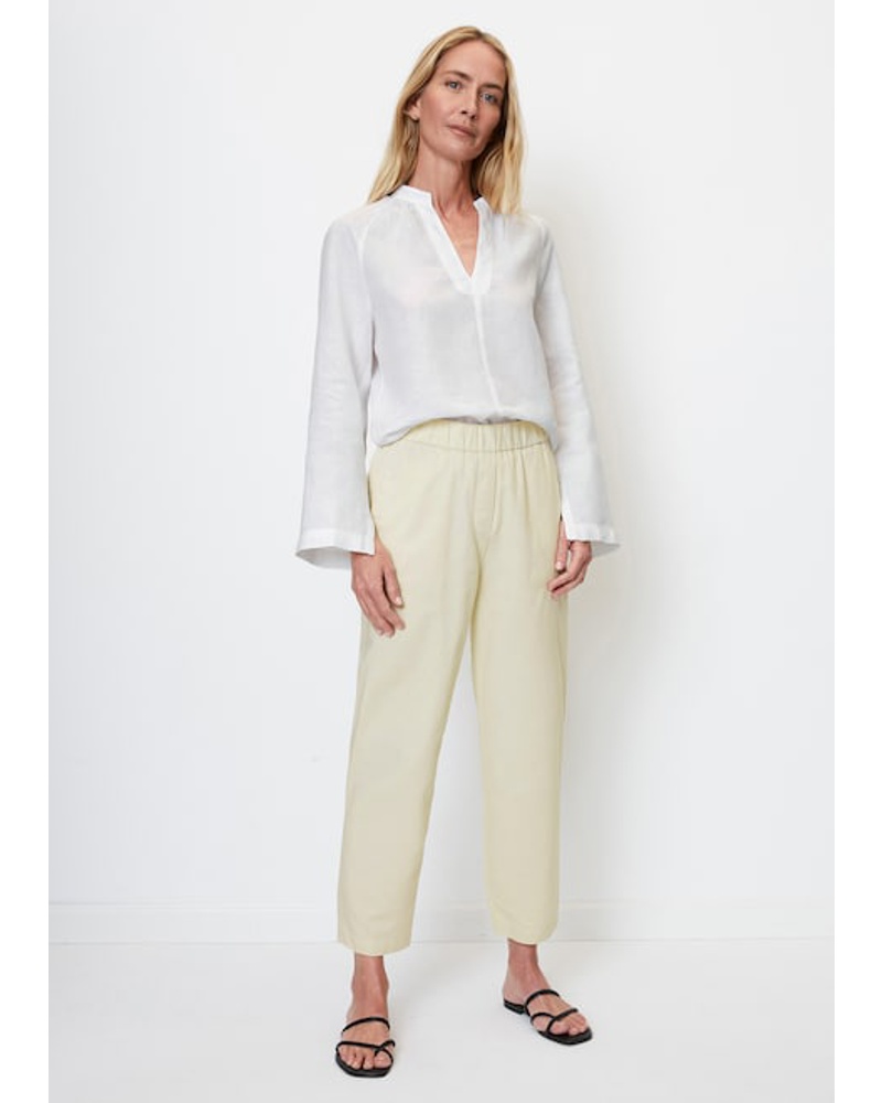 Marc O'Polo Damen Barrel-Shape-Hose mit Gummizug
