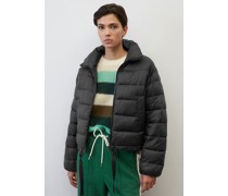 Wattierte Puffer-Jacke cropped