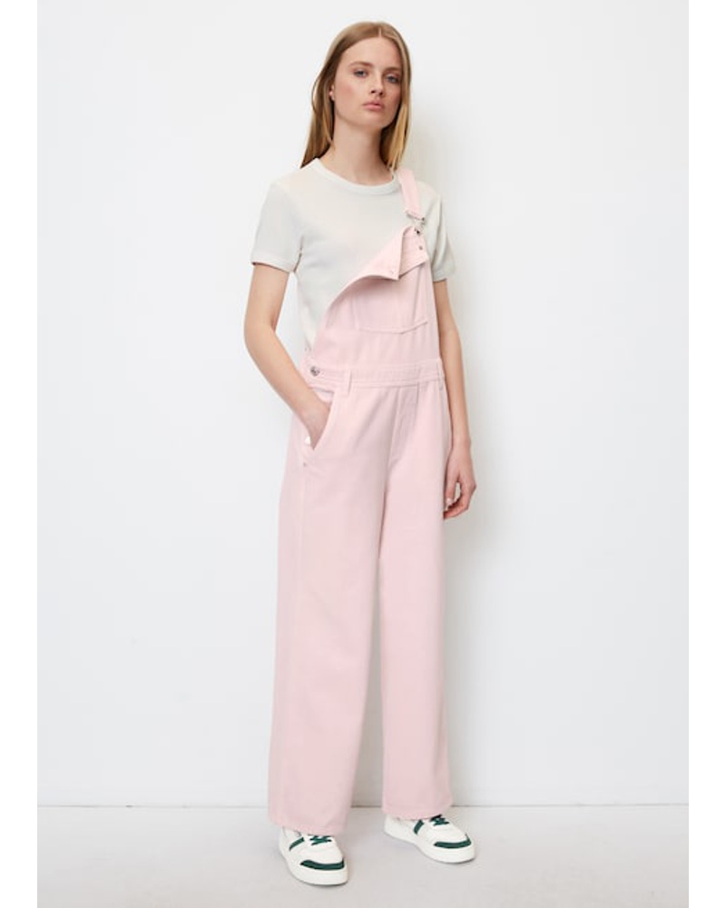Marc O'Polo Damen Jeans-Latzhose relaxed