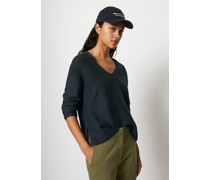 V-Neck-Pullover loose