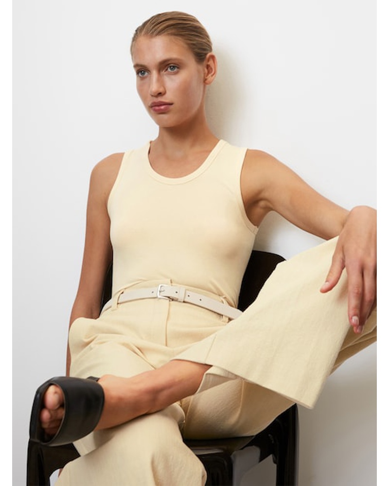 Marc O'Polo Damen Ärmelloses Tanktop shaped