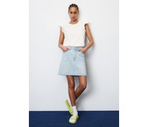Jeans-Minirock