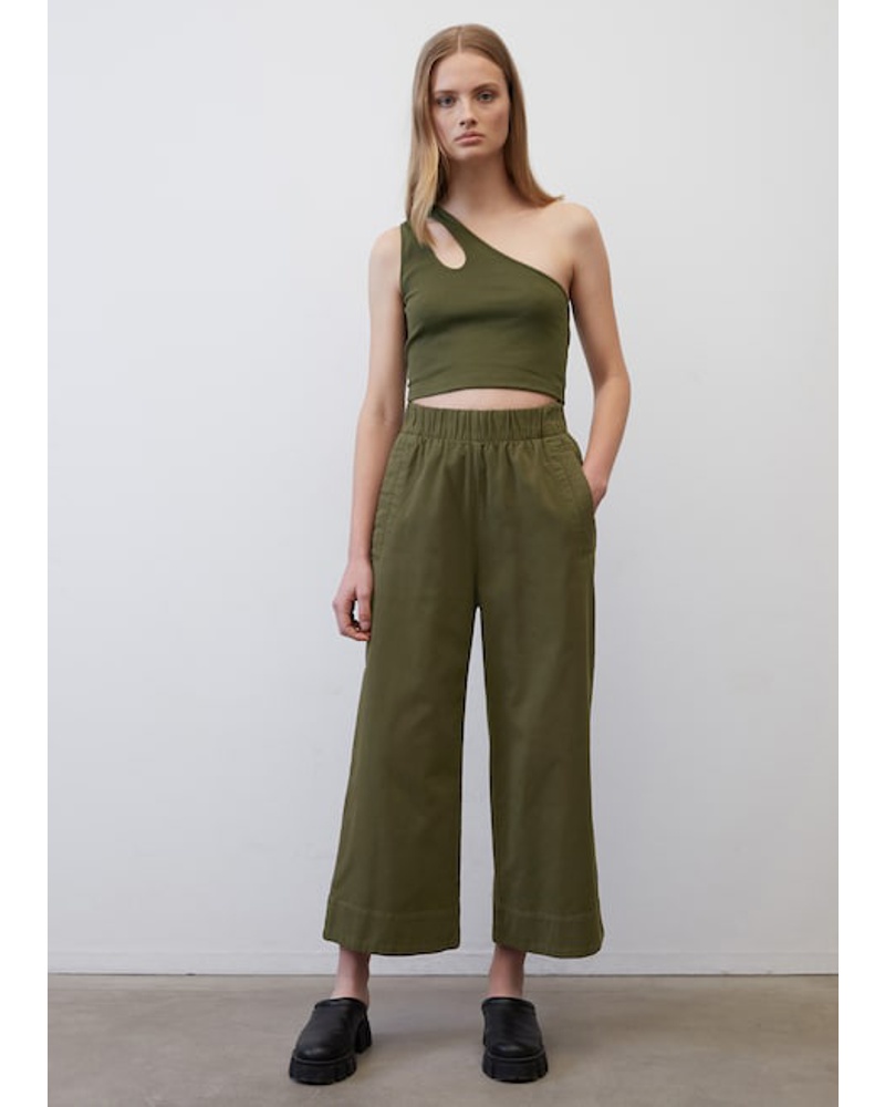 Marc O'Polo Damen Culotte mit elastischem Bund