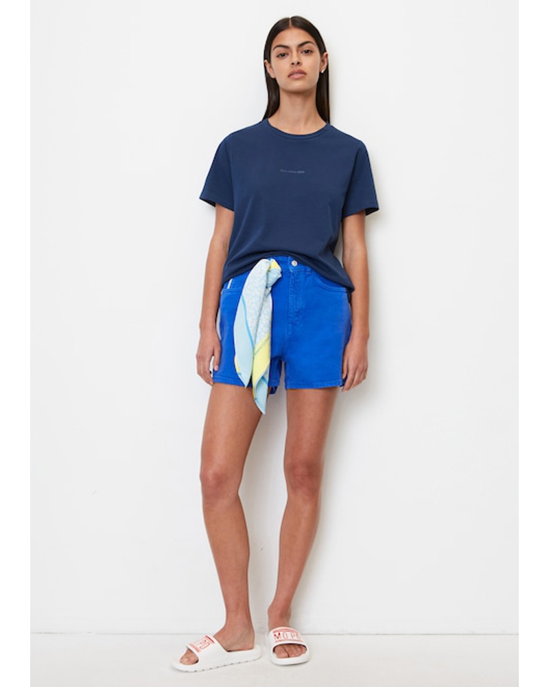 Marc O'Polo Damen Logo-T-Shirt regular