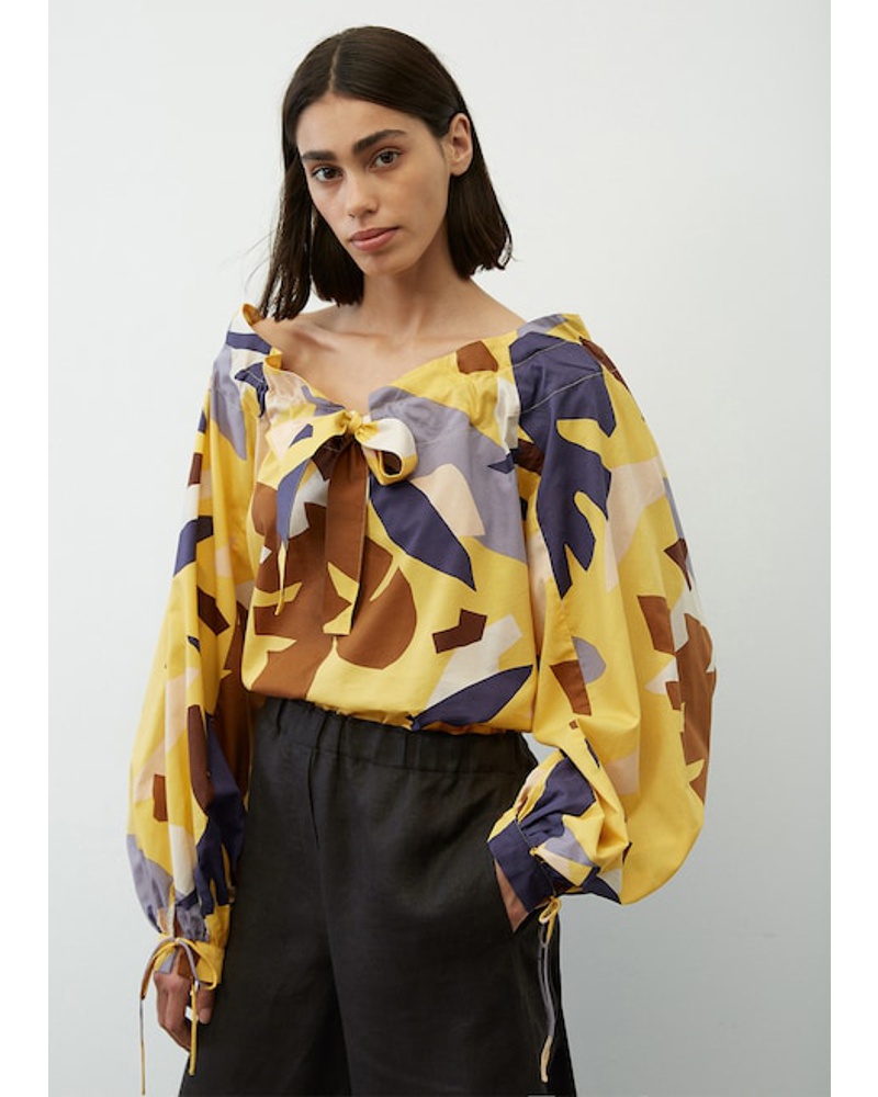 Marc O'Polo Damen The Art Edition Carmen-Bluse Marc O'Polo Damen The Art Edition Carmen-Bluse