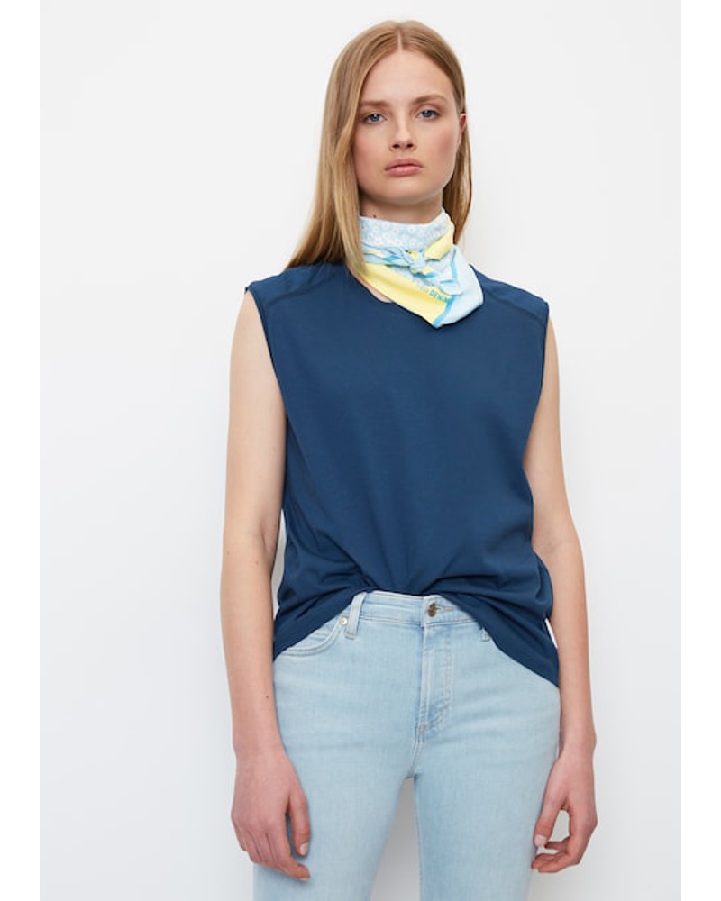 Marc O'Polo Damen Ärmelloses T-Shirt relaxed