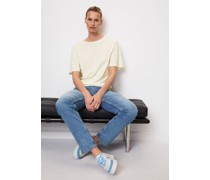T-Shirt mit Bund-Abschluss regular