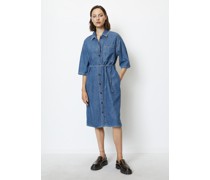 Jeans-Hemdblusenkleid relaxed