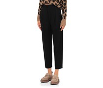 Bundfaltenhose aus Wolle