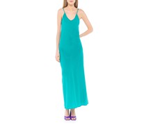 Seiden-Mix Slip Dress